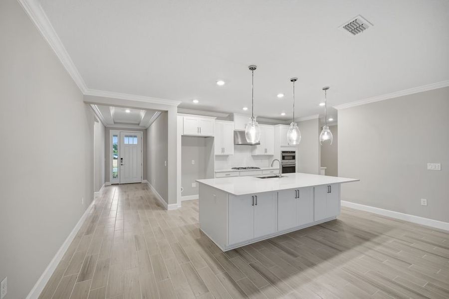 Furnished interior view inside a new home in Headwaters at Lofton Creek, Yulee (Image 10).