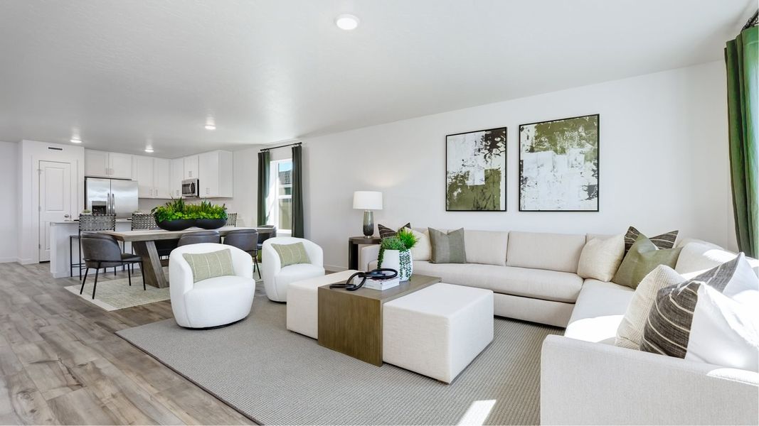 Great Room with Seating Space