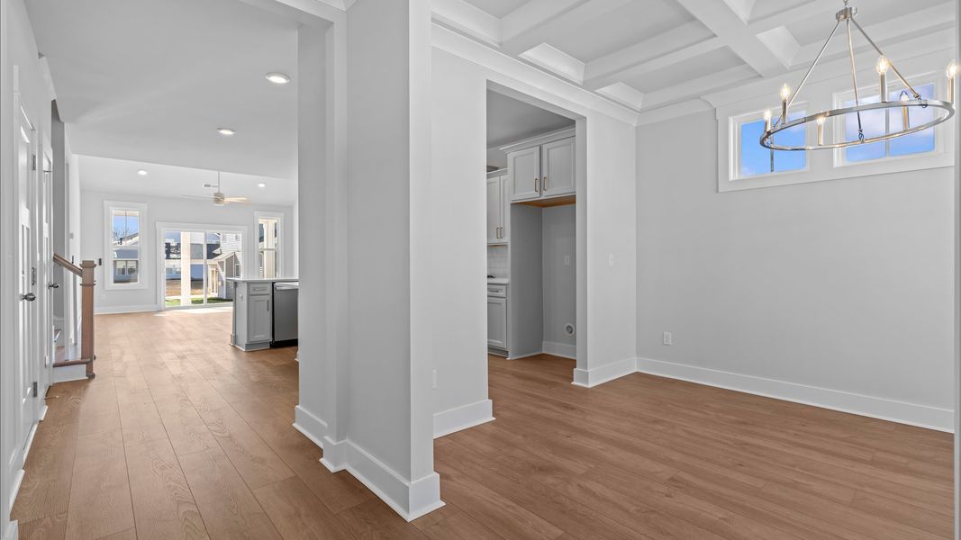 Furnished interior view inside a new home in Woodglen, Piedmont (Image 5).