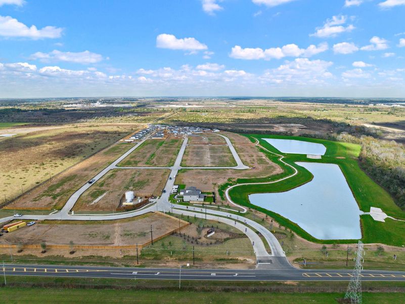 Site preparation for new homesites in Paloma at Sanford Farms, Waller (Image 22).