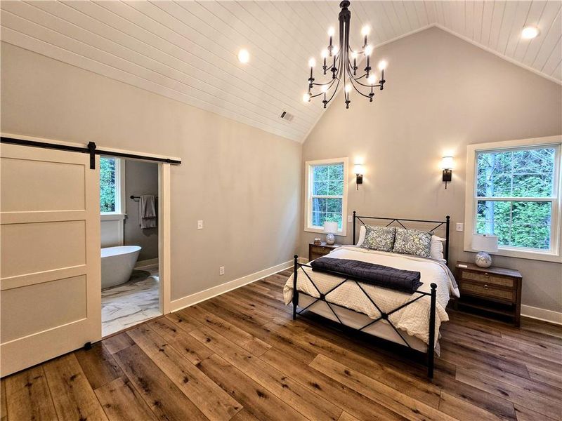 Furnished interior view inside a new home in , Temple (Image 6).