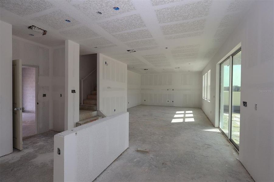 In-progress construction of a new home in Center Lake on the Park, St. Cloud, FL (Image 23). In-progress construction of a new home in Center Lake on the Park, St. Cloud, FL (Image 23).