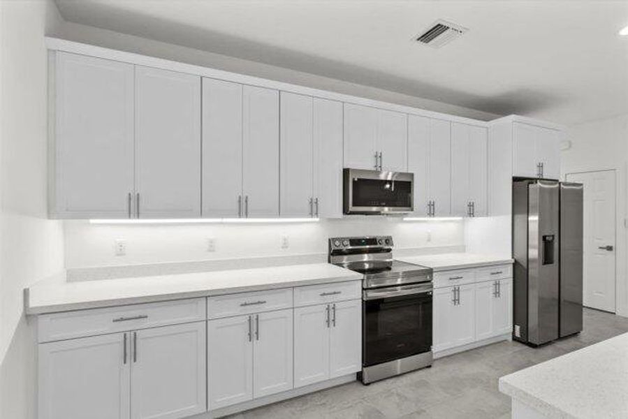 Furnished interior view inside a new home in , Vero Beach (Image 8).