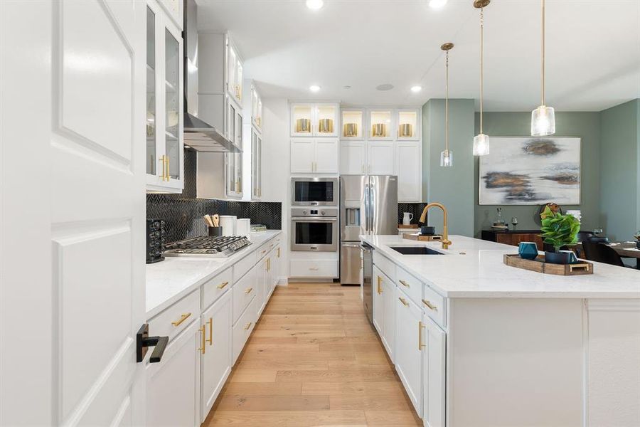 Furnished interior view inside a new home in , McKinney (Image 15). Furnished interior view inside a new home in , McKinney (Image 15).