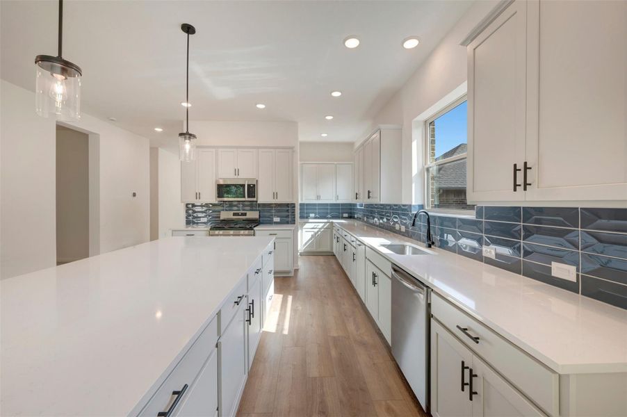 Furnished interior view inside a new home in Escondido - Overlook Collection, Magnolia (Image 7).