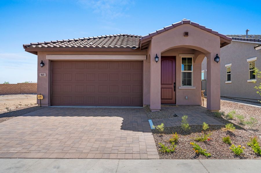 Exterior | Terraza Model Home | Mira Vista at Victory in Buckeye, AZ by Landsea Homes