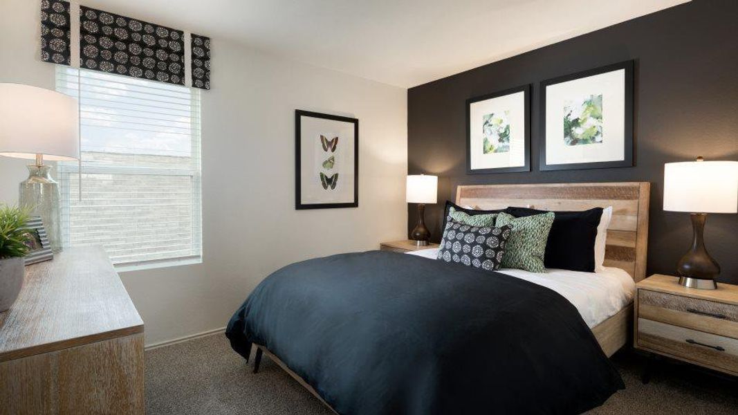 Furnished interior view inside a new home in Plum Creek North: Stonehill Collection, Kyle (Image 6). Furnished interior view inside a new home in Plum Creek North: Stonehill Collection, Kyle (Image 6).