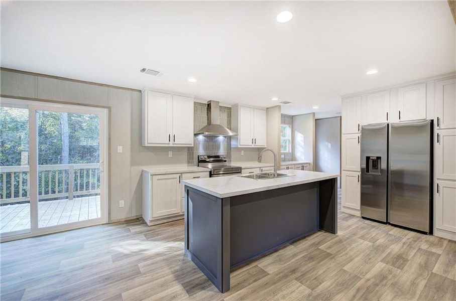 Furnished interior view inside a new home in , Talking Rock (Image 8).