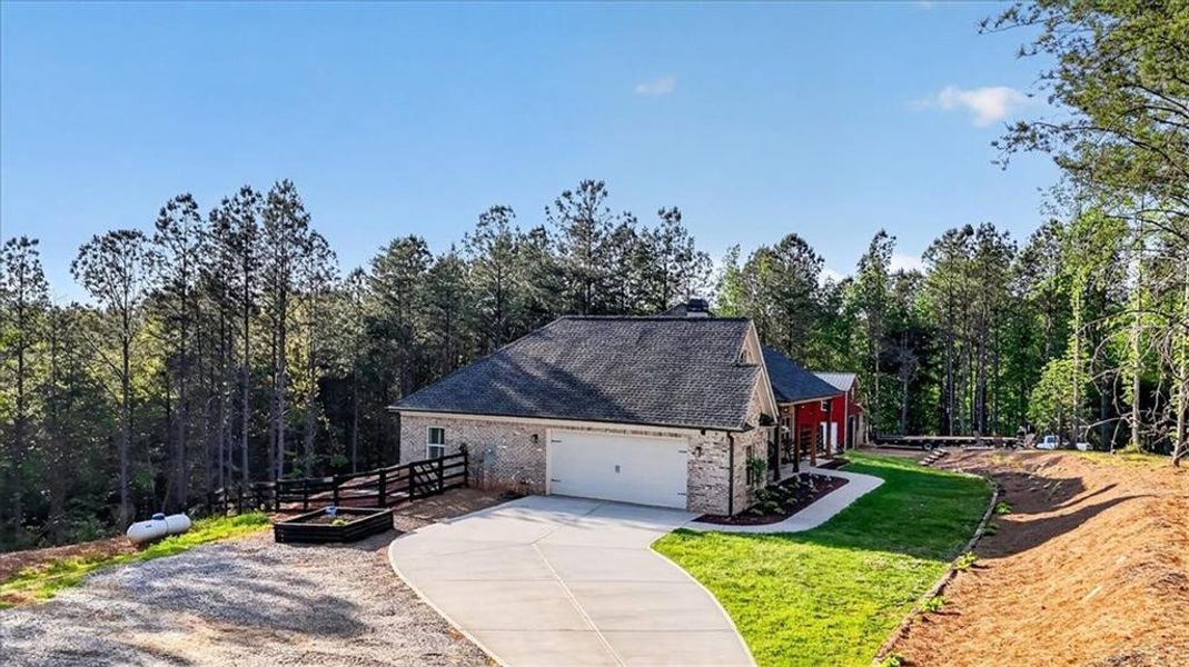 Front exterior of a new home in , Talking Rock, GA, highlighting curb appeal (Image 26).