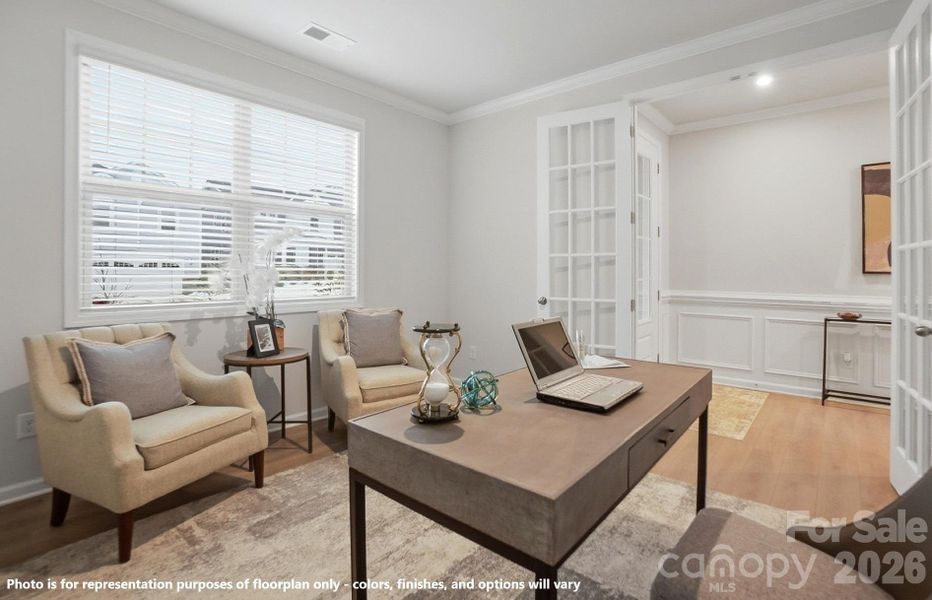 Photo is for representation purposes of floorplan only - colors, finishes, and options will vary