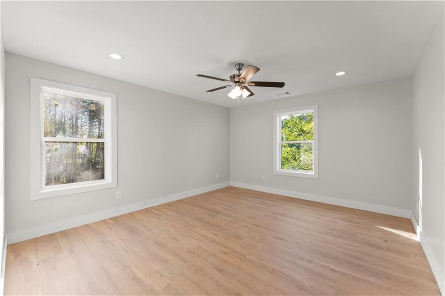 Spacious, unfurnished interior of a new home in , Cleveland (Image 21).