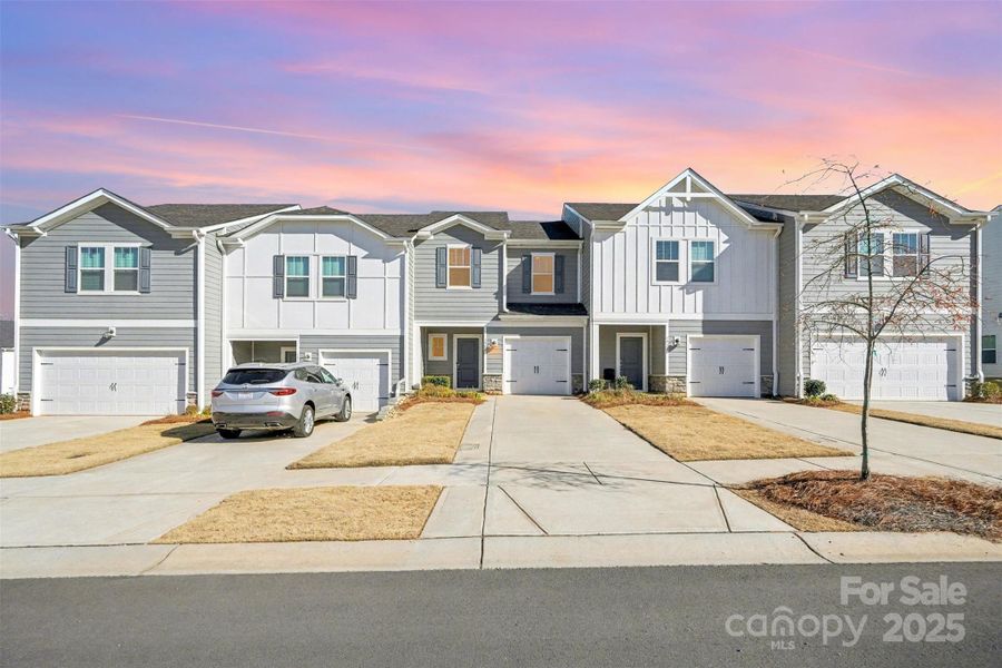 Front exterior of a new home in , Kannapolis, NC, highlighting curb appeal (Image 16).