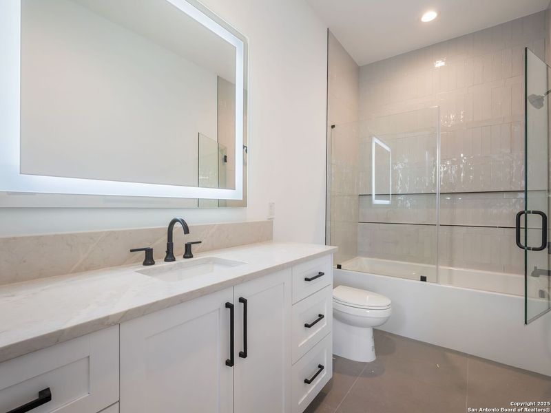 Furnished interior view inside a new home in , San Antonio (Image 9). Furnished interior view inside a new home in , San Antonio (Image 9).