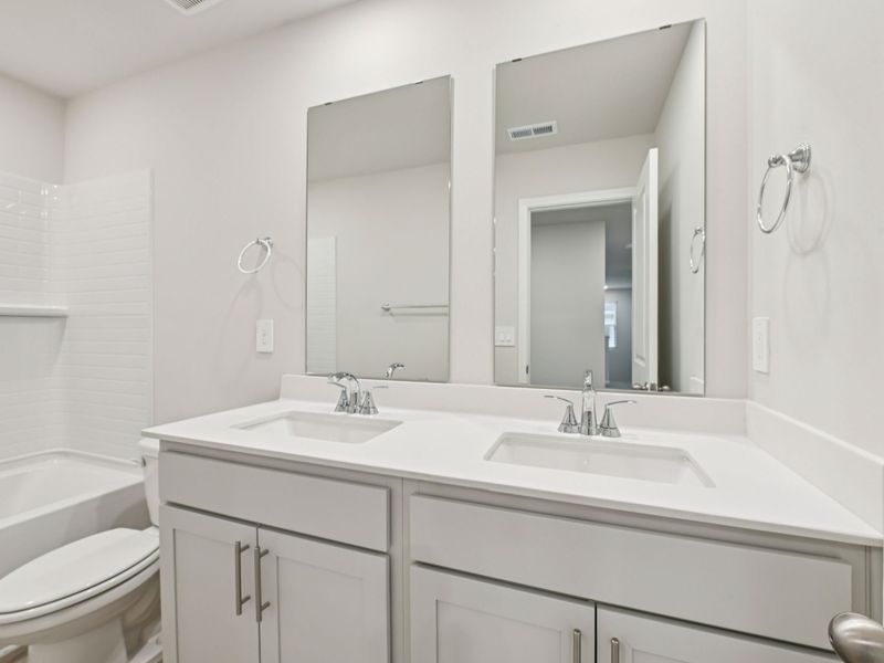 Furnished interior view inside a new home in Oak Manor - Signature Series, Garner (Image 8).
