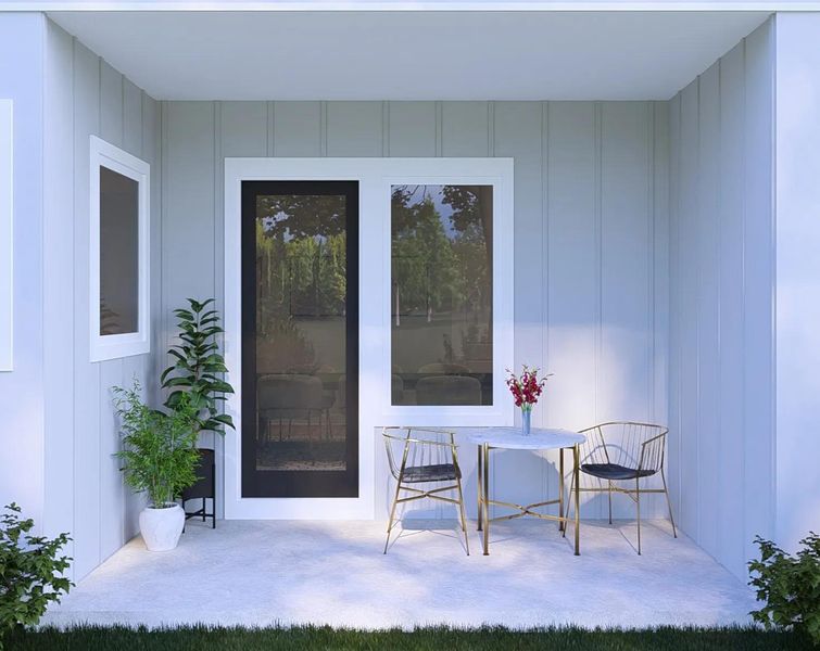 The Sherborne Outdoor Living Area The Sherborne Outdoor Living Area