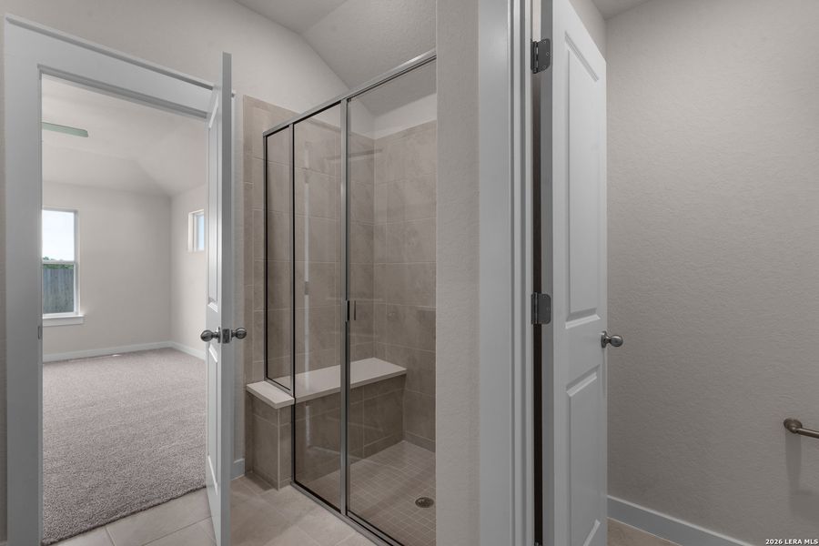 Furnished interior view inside a new home in Westridge, San Antonio (Image 11).