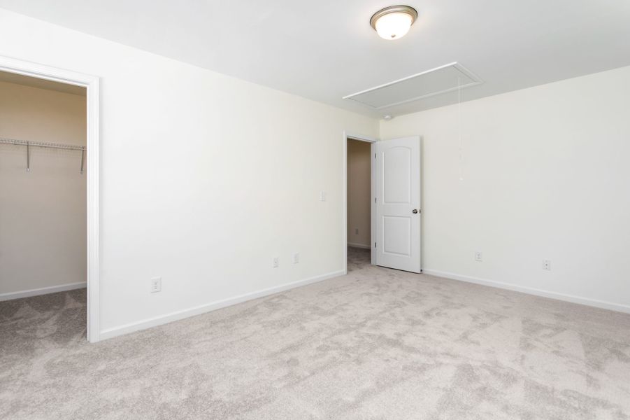 Representative unfurnished interior of a home built from the Fairfield by Keystone Homes NC in Royal Pines, Trinity (Image 36).