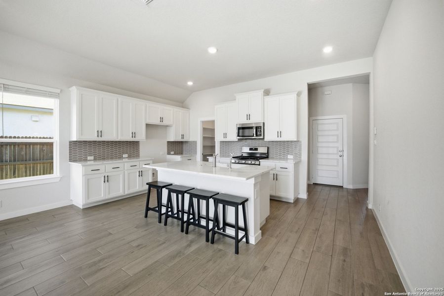 Furnished interior view inside a new home in August Fields, New Braunfels (Image 10). Furnished interior view inside a new home in August Fields, New Braunfels (Image 10).