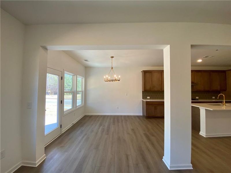 Spacious, unfurnished interior of a new home in Arbors at Richland Creek, Buford (Image 20).