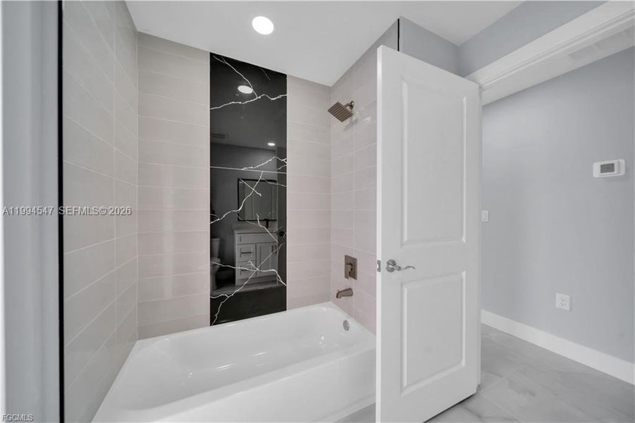 Furnished interior view inside a new home in , Lehigh Acres (Image 28).