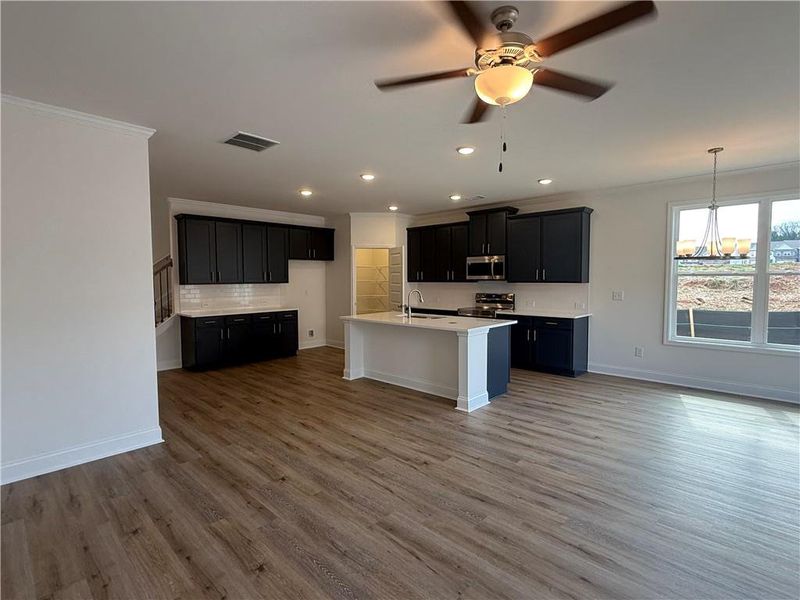Furnished interior view inside a new home in Somerset at Riverbrook, Gainesville (Image 4).