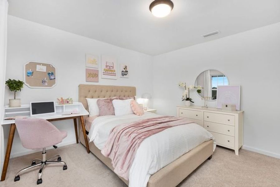 Representative furnished interior of a home built from the Seville II by True Homes in Colvin Park, Rock Hill (Image 28).