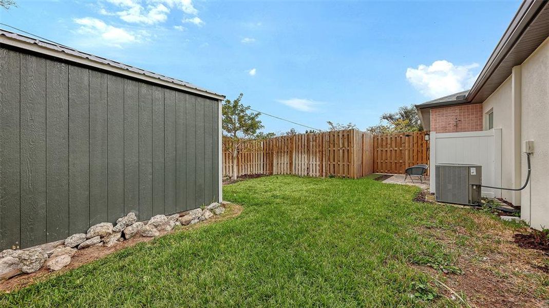 Exterior details and patio area of a home in , Sarasota (Image 23).