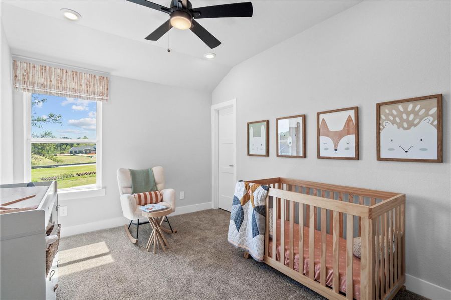 Furnished interior view inside a new home in Montgomery Ridge, Montgomery (Image 16). Furnished interior view inside a new home in Montgomery Ridge, Montgomery (Image 16).
