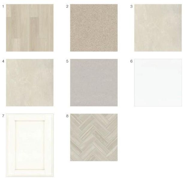 Sample of building materials used in homes in Oakmead, Buford (Image 27).
