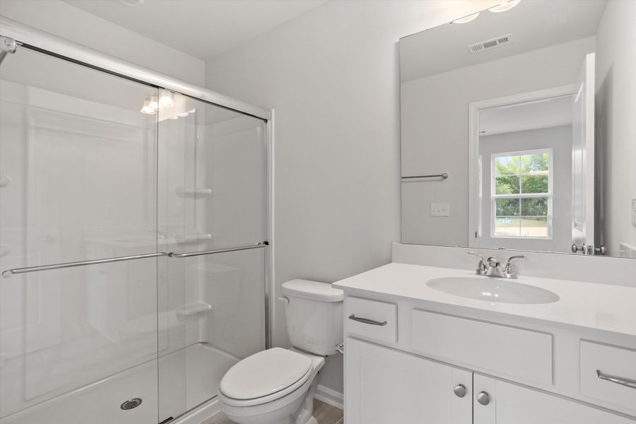 Furnished interior view inside a new home in Cambridge Reserve, Angier (Image 13).
