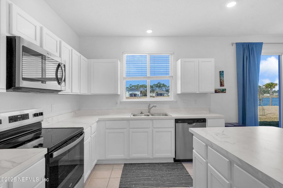 Furnished interior view inside a new home in , St. Augustine (Image 18).
