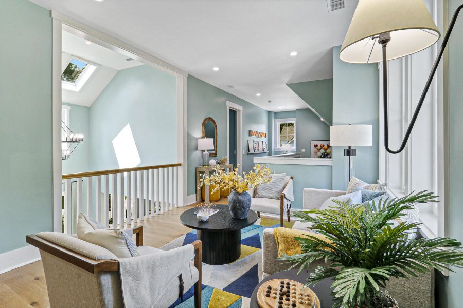 Furnished interior view inside a new home in , Bluffton (Image 46).