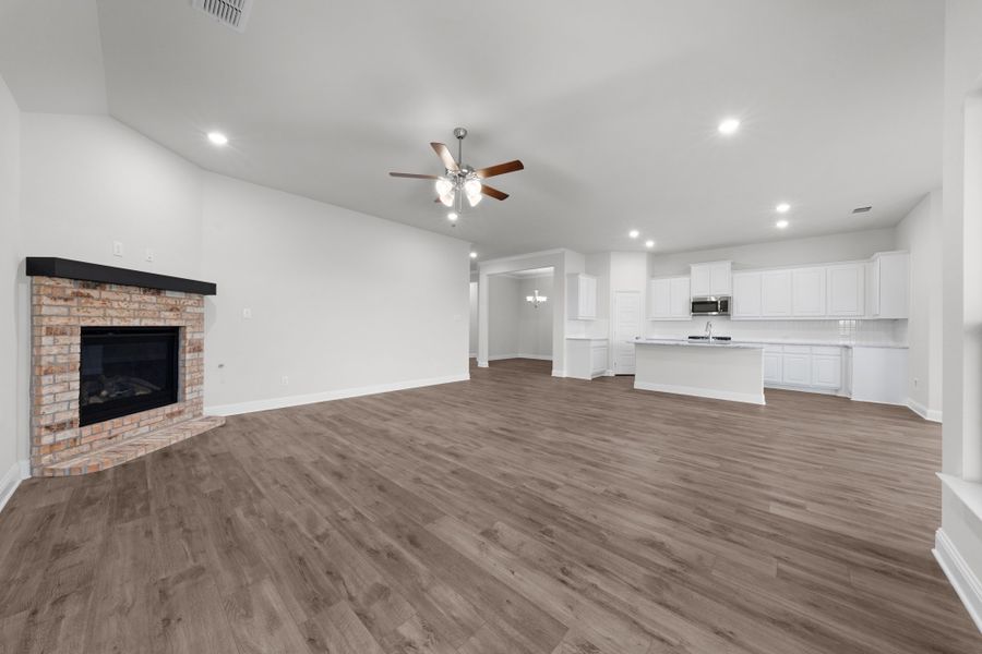 Spacious, unfurnished interior of a new home in Mallard Point, Greenville (Image 22). Spacious, unfurnished interior of a new home in Mallard Point, Greenville (Image 22).