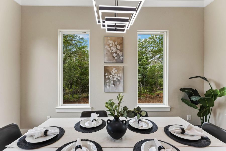 Furnished interior view inside a new home in , Bastrop (Image 8).