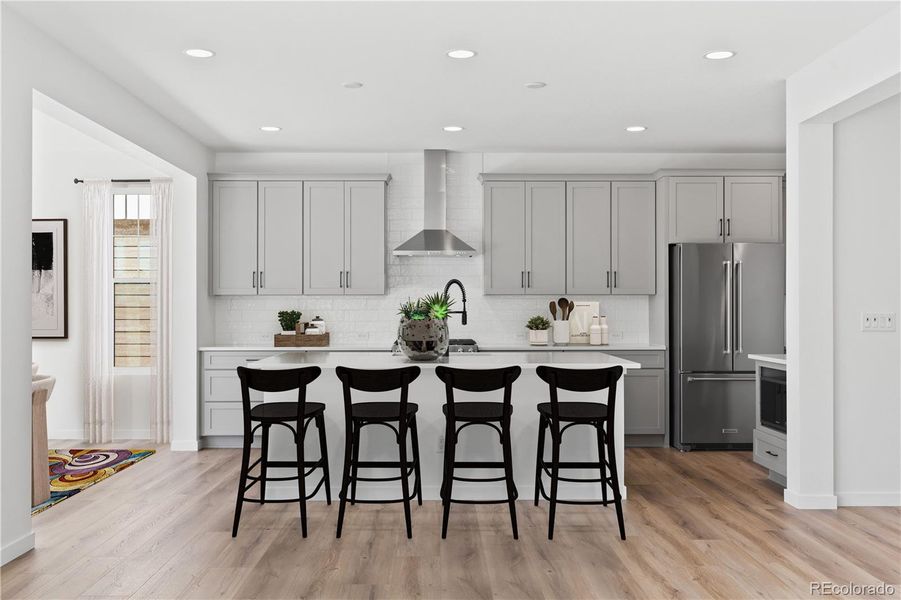 Furnished interior view inside a new home in Harmony at Solstice, Littleton (Image 13). Furnished interior view inside a new home in Harmony at Solstice, Littleton (Image 13).