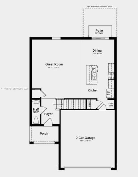 Additional Highlights Include: GE refrigerator, washer, dryer, and whole house blinds.