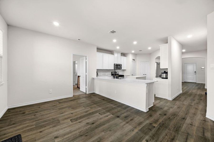 Furnished interior view inside a new home in , Aubrey (Image 8).