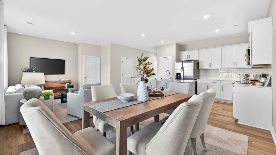 Furnished interior view inside a new home in Stanton, Richburg (Image 8).