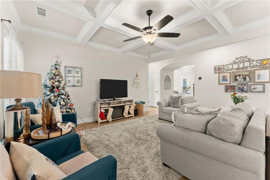 Furnished interior view inside a new home in , Auburn (Image 27).