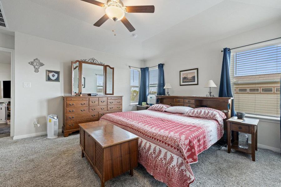 Furnished interior view inside a new home in Durango Farms - Boulevard Collection, Hutto (Image 6).