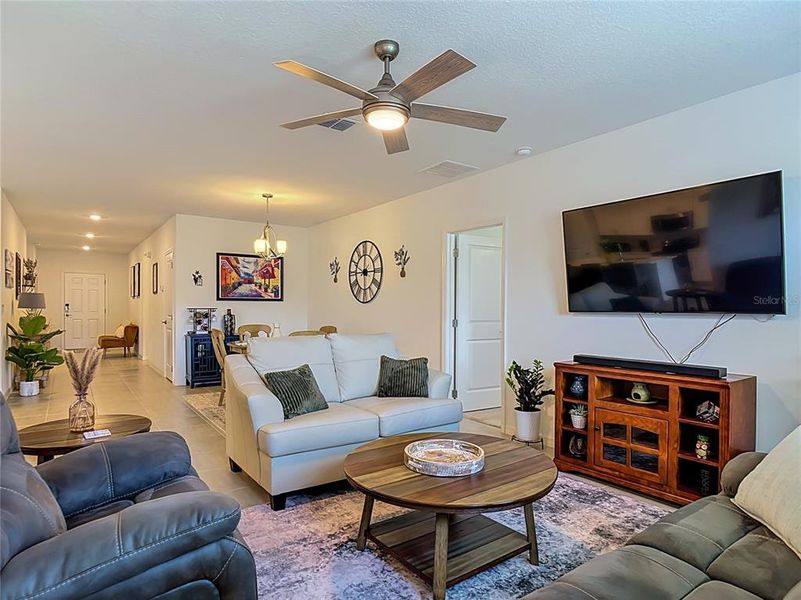 Furnished interior view inside a new home in Riverfront, Edgewater (Image 9).