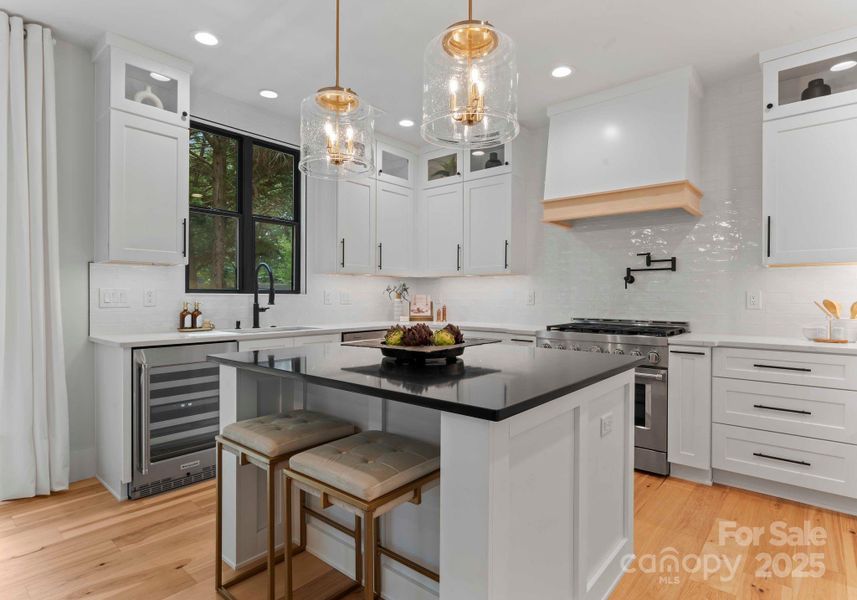 Furnished interior view inside a new home in , Charlotte (Image 31).