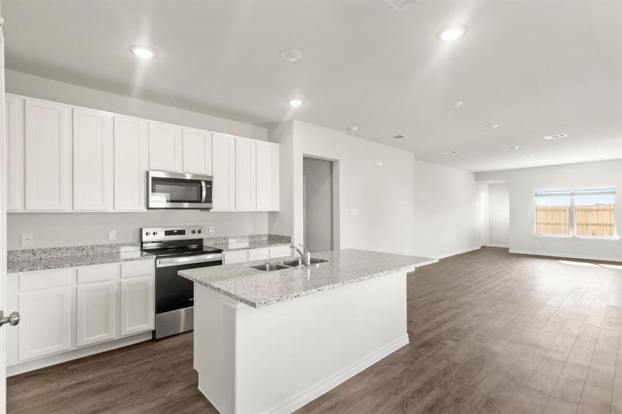 Furnished interior view inside a new home in Sycamore Landing, Fort Worth (Image 4).