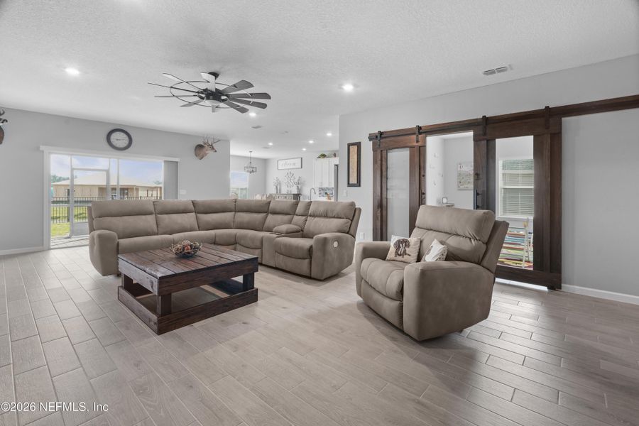 Furnished interior view inside a new home in Granary Park, Green Cove Springs (Image 10).