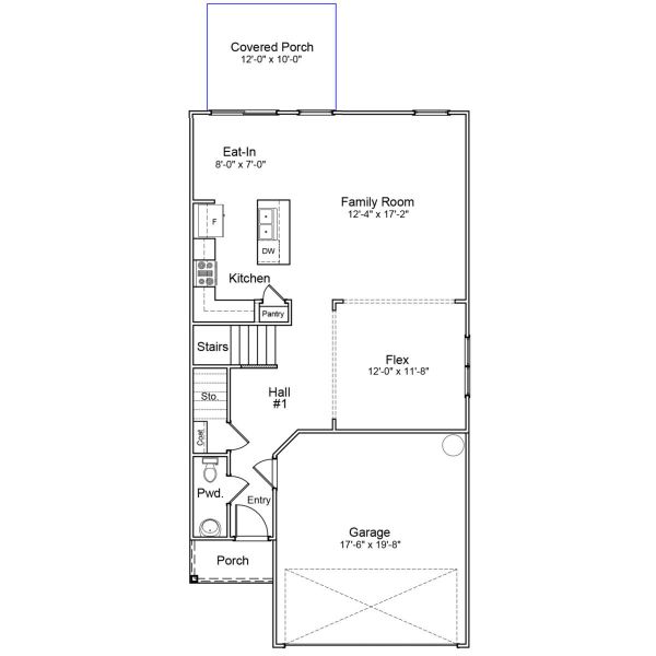2D floor plan layout of this home in Central Creek, Goose Creek, SC (Image 2). 2D floor plan layout of this home in Central Creek, Goose Creek, SC (Image 2).