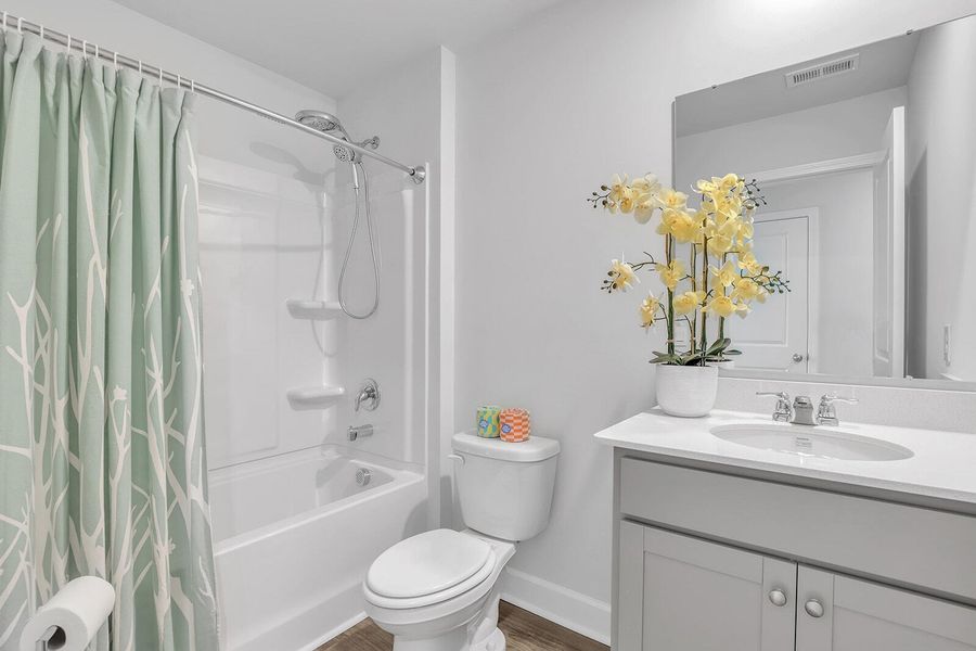 Furnished interior view inside a new home in , Yemassee (Image 42). Furnished interior view inside a new home in , Yemassee (Image 42).