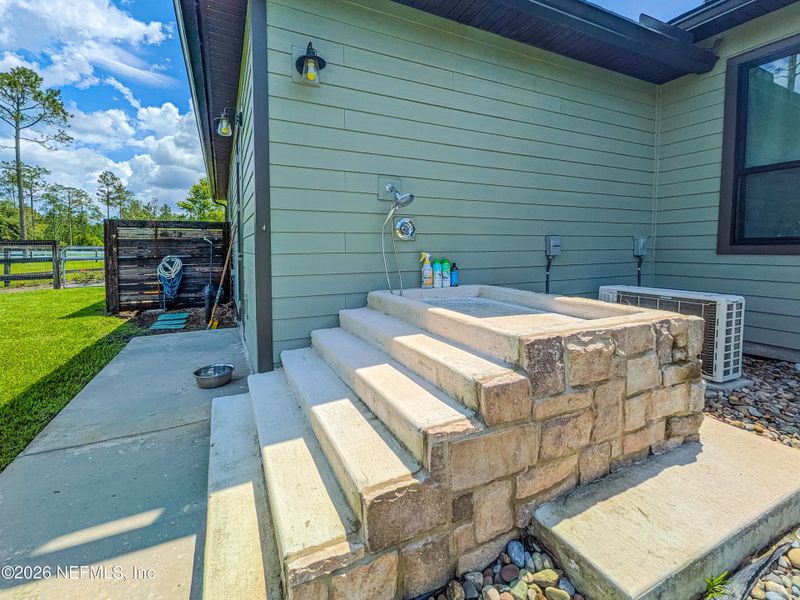 Exterior details and patio area of a home in , St. Augustine (Image 28).