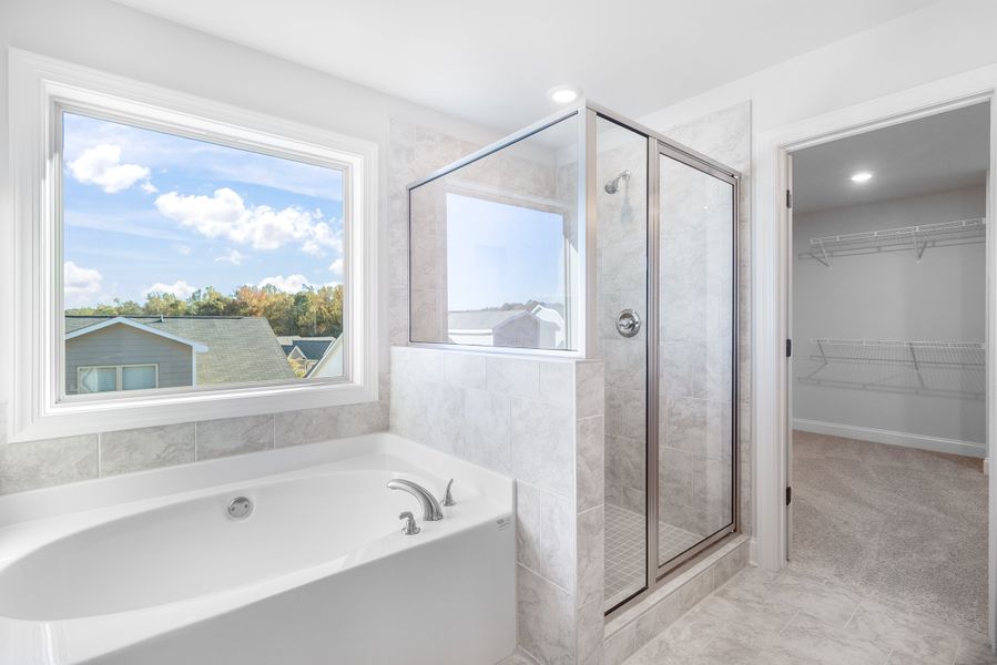 Furnished interior view inside a new home in Ridge Pointe, Athens (Image 11).