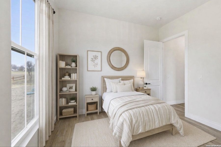 Furnished interior view inside a new home in , Bandera (Image 19).