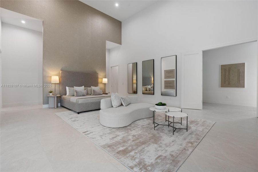 Furnished interior view inside a new home in , Davie (Image 38).